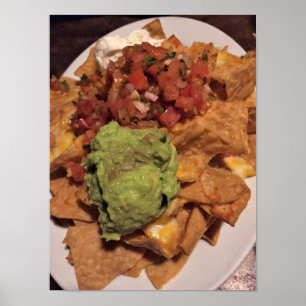 Póster Chips y salsa