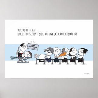 Póster Chiropractor de Aikido
