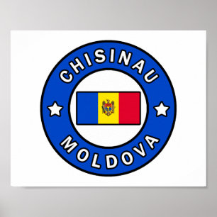 Póster Chisinau Moldavia