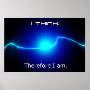 Póster Chispa del pensamiento