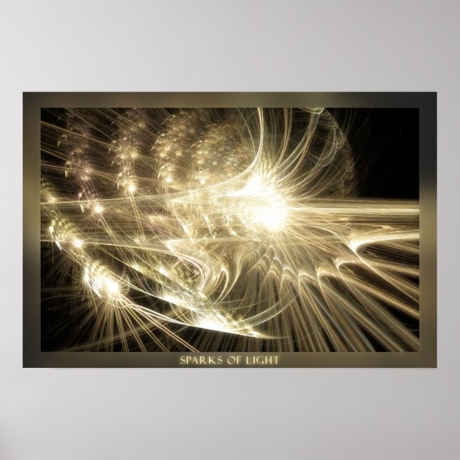 Póster Chispas De Luz (Frente)