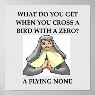 Póster chiste de la matemáticas