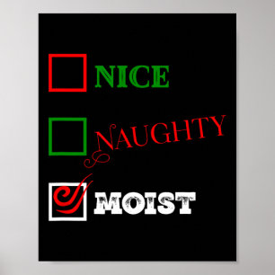 Póster Chiste De Navidades Ridíos O Agradables O Moistas 