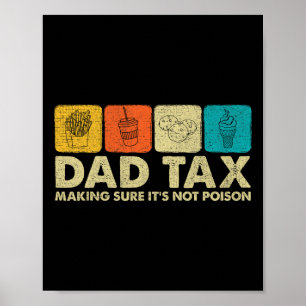 Póster Chiste de papá gracioso por veneno