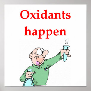 Póster chiste de química