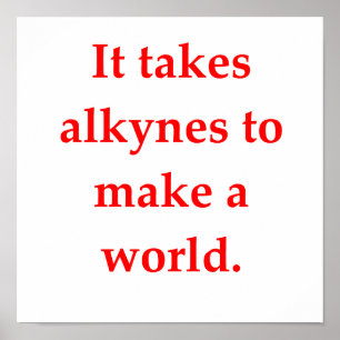 Póster chiste de química