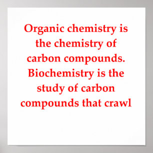 Póster chiste de química