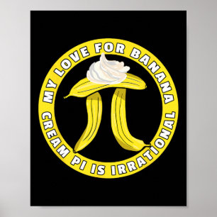 Póster Chiste De Símbolo De Pi Day Gracioso - Bynana Crea