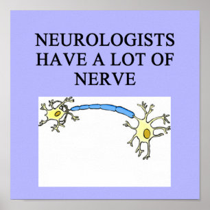 Póster Chiste del NEURÓLOGO