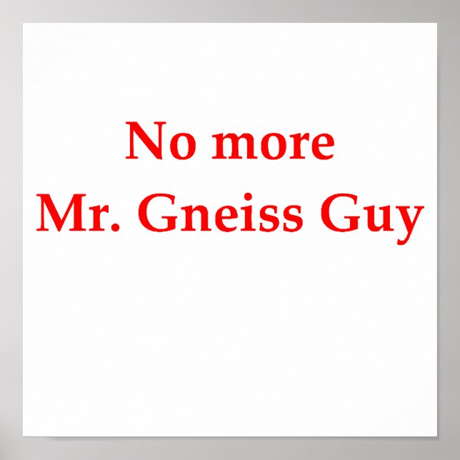 Póster chiste geológico (Frente)