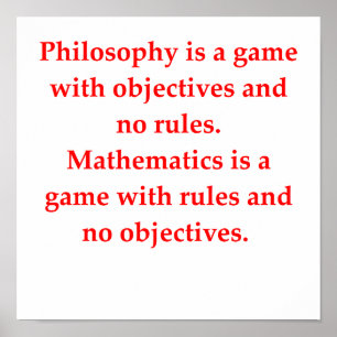 Póster chiste matemático divertido