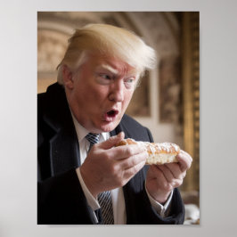 Póster Chiste Stollen Bread Trump