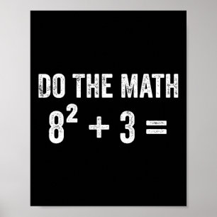 Póster Chistoso 67 Meme Matemáticas Seis Siete Profesor B
