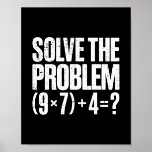 Póster Chistoso 67 Meme Pemdas Profesor de Matemáticas Br