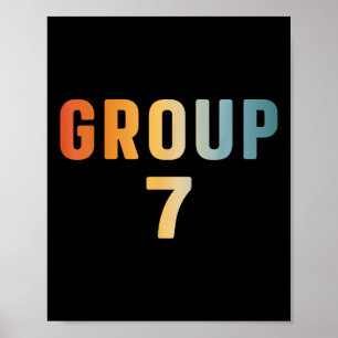 Póster Chistoso 67 Meme Seis Siete Número 6 Y 7 Grupo 7 B