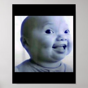 Póster Chistoso Nicho Bebé Gen Z Meme Ai Viral Risas Ai L