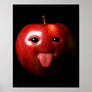 Póster Chistoso Tonto Ai Generación Z Meme Brainrot Humor