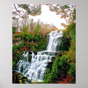 Póster Chittenango cae en el Parque Estatal