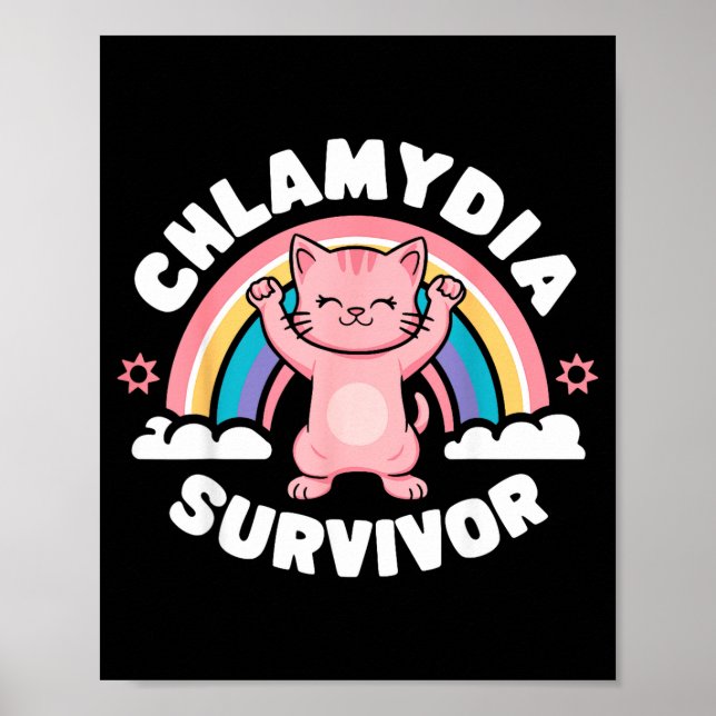 Póster Chlamydia Survivor  (Frente)