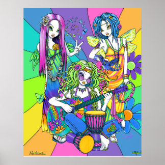 Póster "Chloe, Melody,Harmony" Poster de banda de hadas d