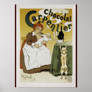 Póster Chocolat Carpentier