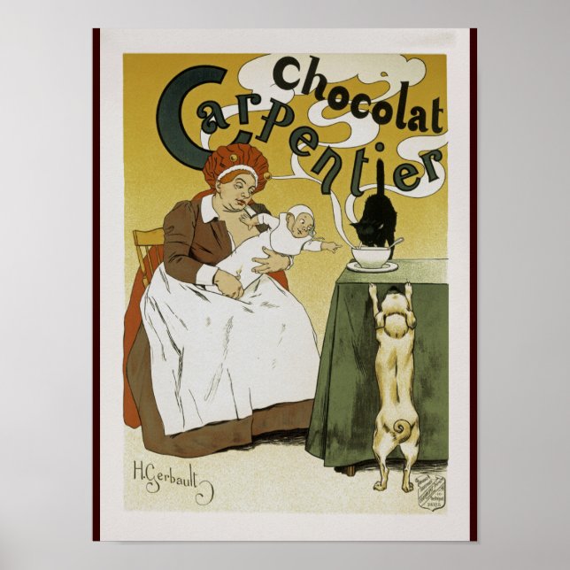 Póster Chocolat Carpentier (Frente)
