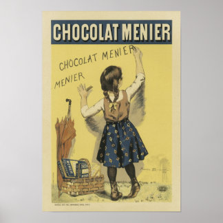Póster Chocolat Menier