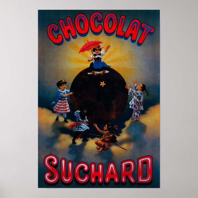Póster Chocolat Suchard Vintage PosterEurope (Frente)