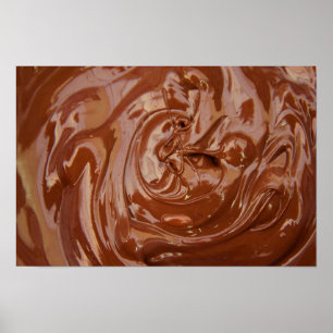 Póster Chocolate Background