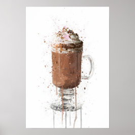Póster Chocolate Caliente