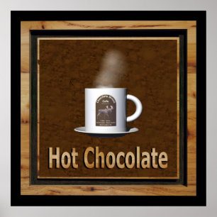 Póster Chocolate caliente