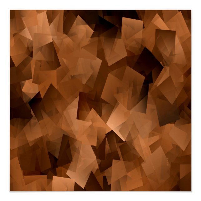 Póster Chocolate cremoso... (Anverso)