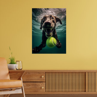 Póster Chocolate Lab Buceo Subacuático