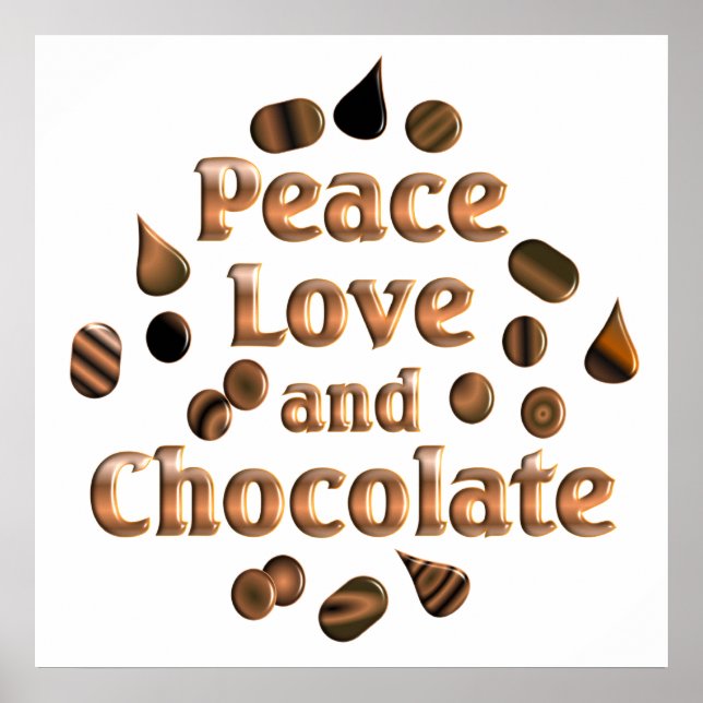 Póster Chocolate Lover (Frente)