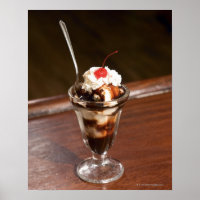 Chocolate sundae