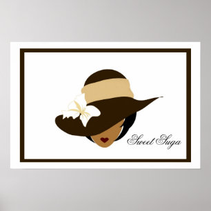 Póster Chocolate Sweet Suga Poster