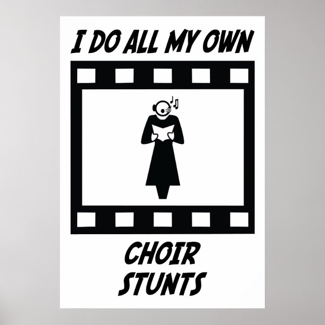 Póster Choir Stunts (Frente)