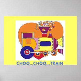 PÓSTER CHOO...CHOO...TREN