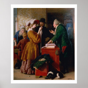 Póster Choosing the Wedding Gown, from chapter 1 of 'The