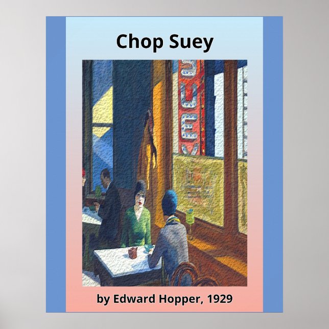 Póster Chop Suey (Frente)