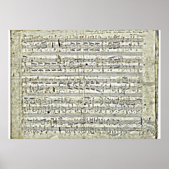 Póster Chopin: Polonaise (Frente)