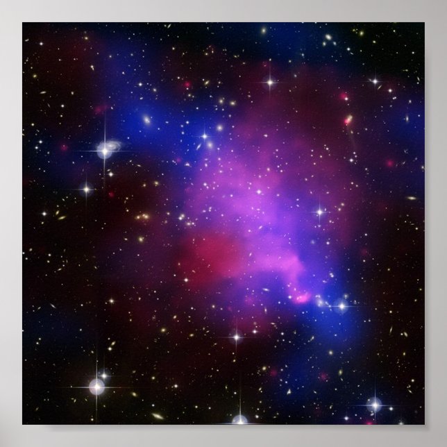 Póster Choque de clúster (Frente)