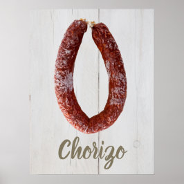 Póster Chorizo Sausage