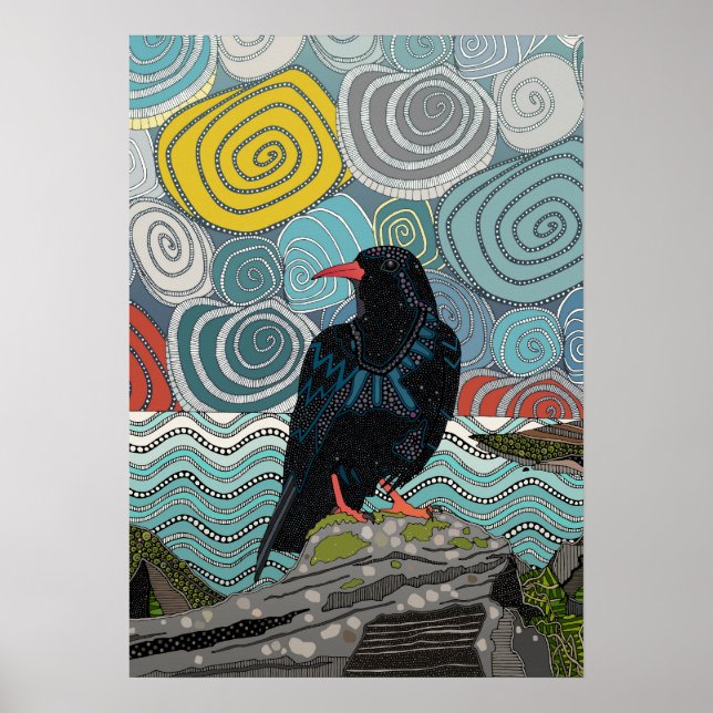 Póster Chova de Cornualles (Frente)