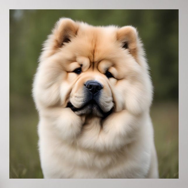 Póster Chow Chow (Frente)