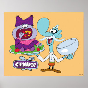 Póster Chowder y Mung Daal