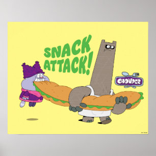 Póster Chowder y Shnitzel