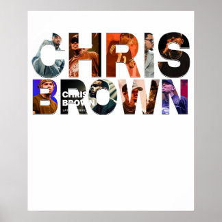 Póster Chris Brown tex