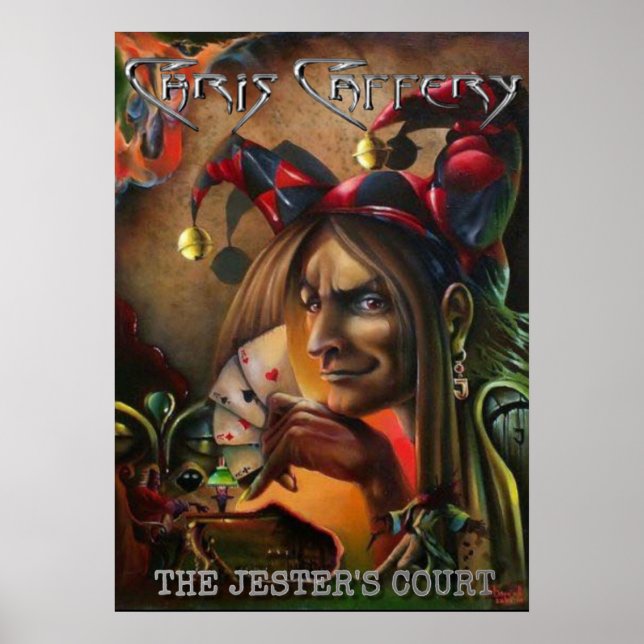 Póster Chris Caffery - El Poster de la Corte de Jester 20 (Frente)