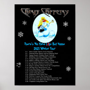 Póster Chris Caffery - Poster de la Tour de Invierno 2021